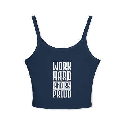 Typografie Themen Damen Spaghetti Strap Tank Top 