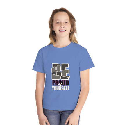 Typography themed Youth Midweight Tee