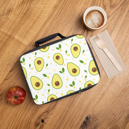 Lunchtasche mit süßem Avocado-Muster 