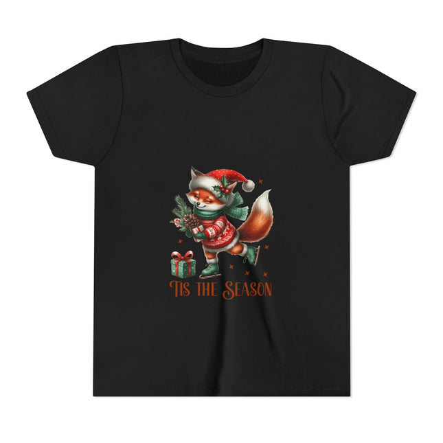 Kurzärmeliges T-Shirt für Jugendliche mit Weihnachtsmotiv