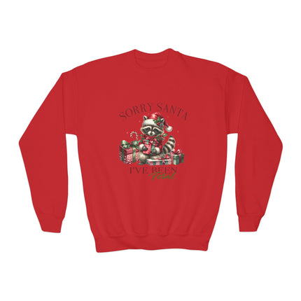 Christmas themed Youth Crewneck Sweatshirt