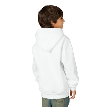 Christmas themed Youth Heavy Blend Hooded Sweatshirt
