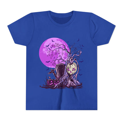 Halloween themed Youth Short Sleeve Tee
