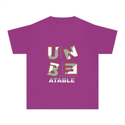 Typography themed Youth Midweight Tee
