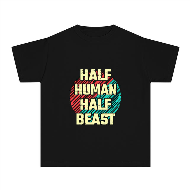 Typography themed Youth Midweight Tee