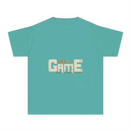 Typography themed Youth Midweight Tee