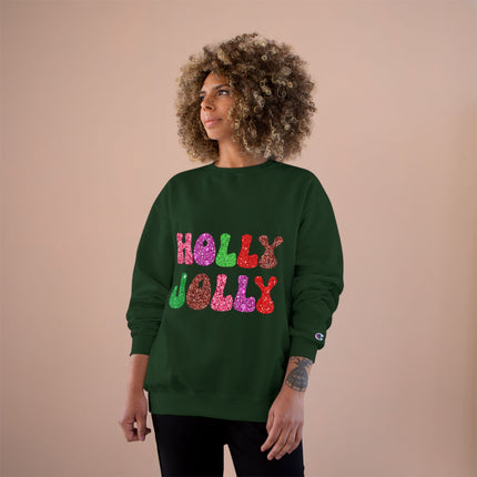 Christmas themed Champion Sweatshirt