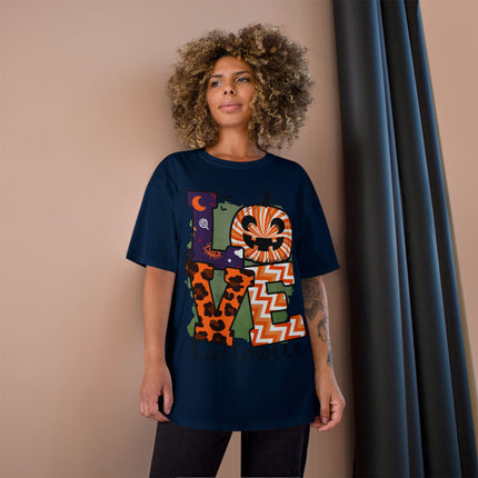 Champion-T-Shirt mit Halloween-Motiv