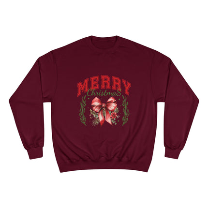 Christmas themed Champion Sweatshirt