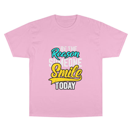 Champion-T-Shirt mit Typografie-Motiv