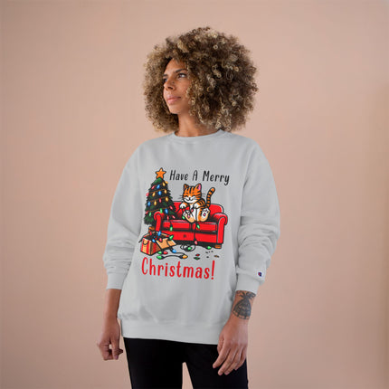 Christmas themed Champion Sweatshirt