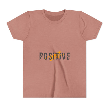 Typography themed Youth Short Sleeve Tee