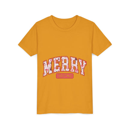 Kurzärmeliges T-Shirt für Jugendliche mit Weihnachtsmotiv