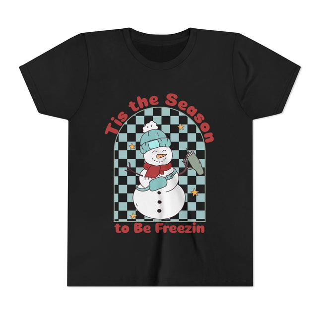 Kurzärmeliges T-Shirt für Jugendliche mit Weihnachtsmotiv