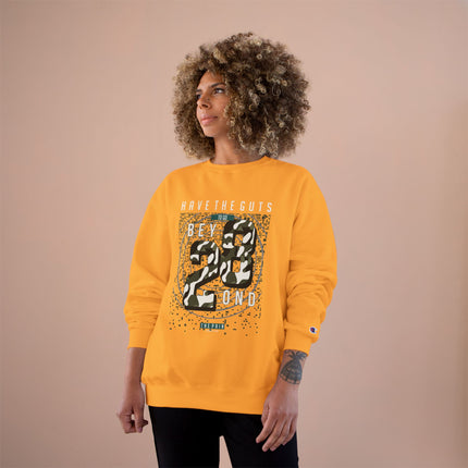 Champion-Sweatshirt mit Typografie-Motiv