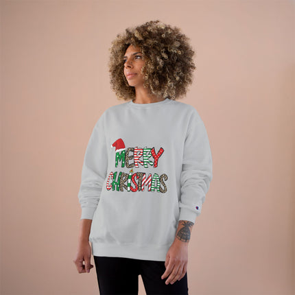 Christmas themed Champion Sweatshirt