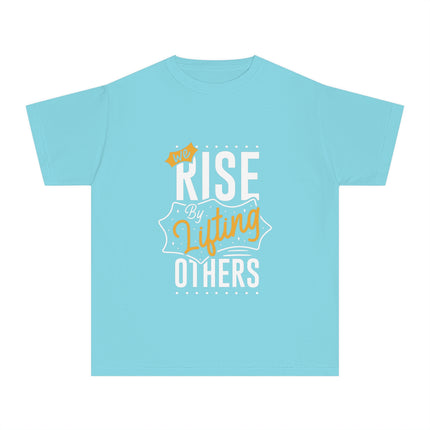 Typography themed Youth Midweight Tee