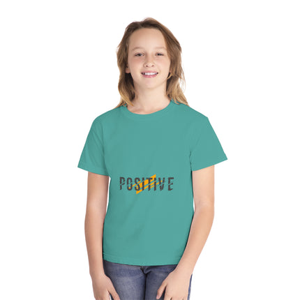 Typography themed Youth Midweight Tee