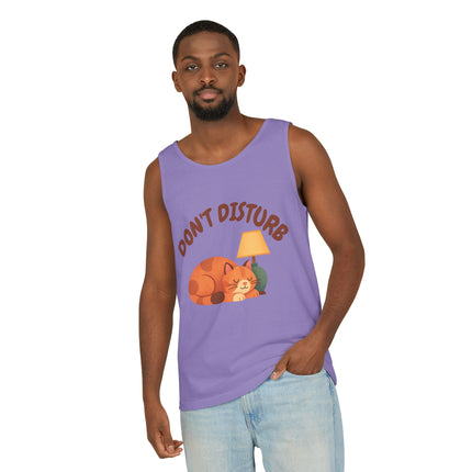 Dont Disturb Graphic design Unisex Garment-Dyed Tank Top