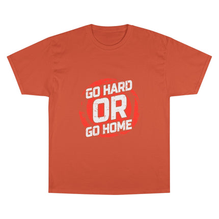 Champion-T-Shirt mit Typografie-Motiv