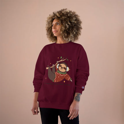 Christmas themed Champion Sweatshirt