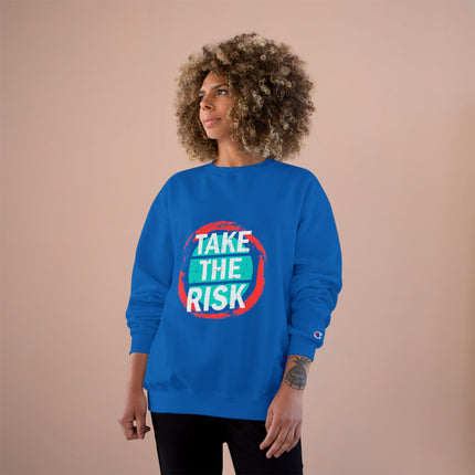 Champion-Sweatshirt mit Typografie-Motiv