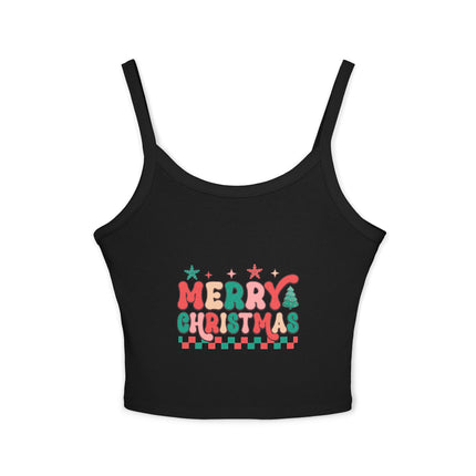 Christmas themed Women's Spaghetti Strap Tank Top