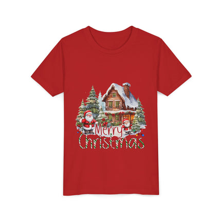 Christmas themed Youth Short Sleeve Tee