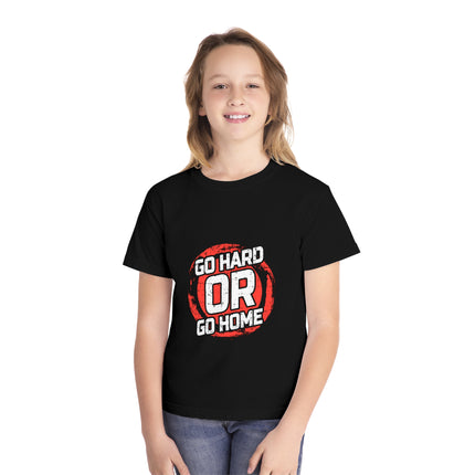 Typography themed Youth Midweight Tee