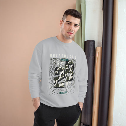 Champion-Sweatshirt mit Typografie-Motiv
