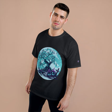 Champion-T-Shirt mit Halloween-Motiv