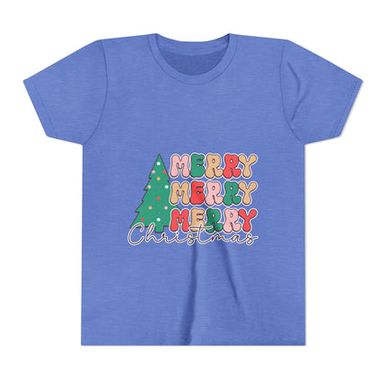 Kurzärmeliges T-Shirt für Jugendliche mit Weihnachtsmotiv