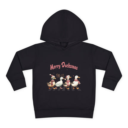 Christmas themed Toddler Pullover Fleece Hoodie