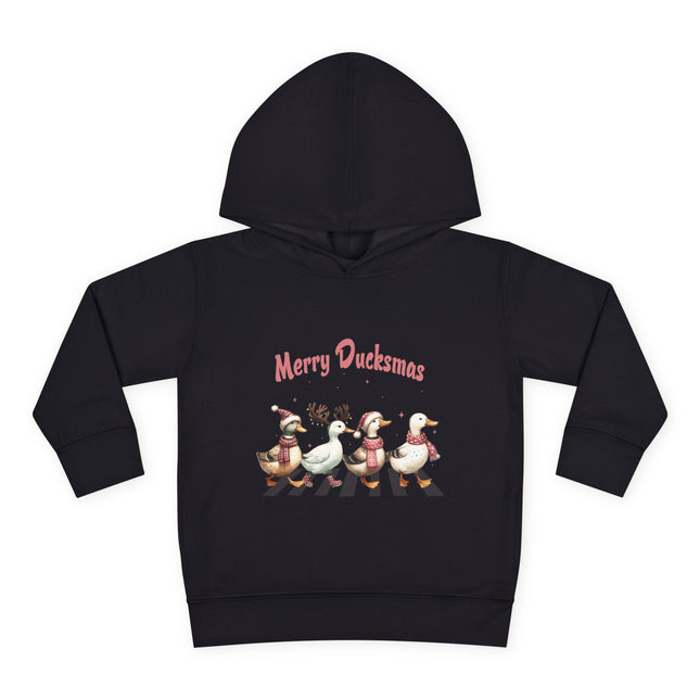 Christmas themed Toddler Pullover Fleece Hoodie