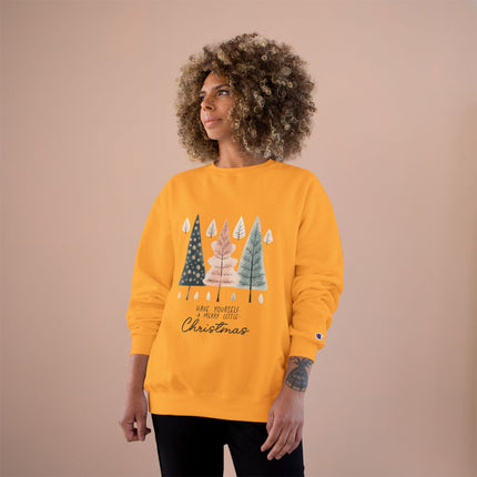 Christmas themed Champion Sweatshirt