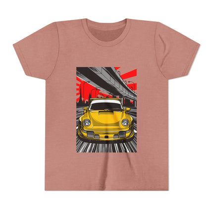 Car Enthusiast themed Youth Short Sleeve Tee