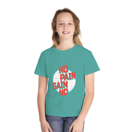 Typography themed Youth Midweight Tee