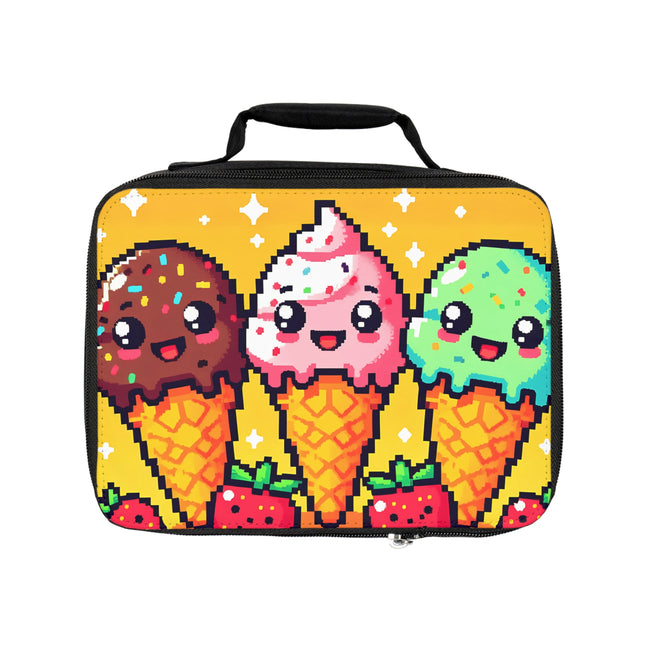 Entzückende Lunchtasche mit Eistüten-Design 