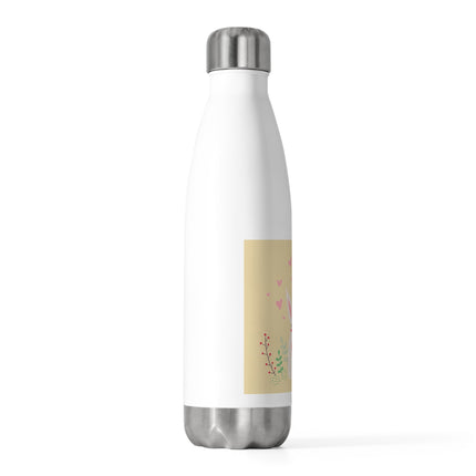 20oz Isolierflasche mit süßem Häschen und Liebesmotiv 