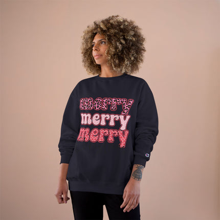 Christmas themed Champion Sweatshirt