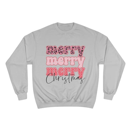 Christmas themed Champion Sweatshirt