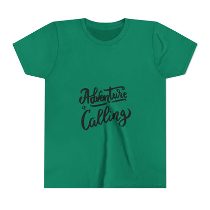 Typography themed Youth Short Sleeve Tee