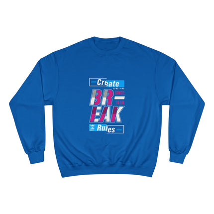 Champion-Sweatshirt mit Typografie-Motiv