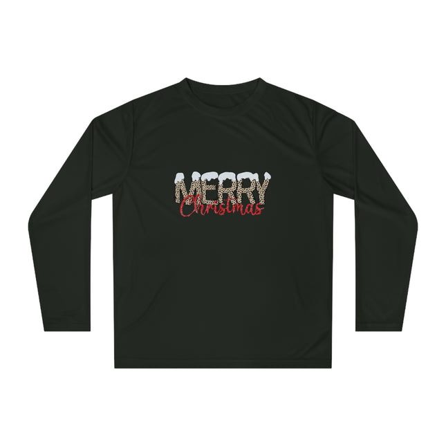 Christmas themed Unisex Performance Long Sleeve Shirt