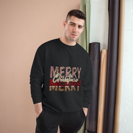 Christmas themed Champion Sweatshirt