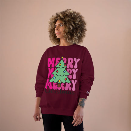 Christmas themed Champion Sweatshirt