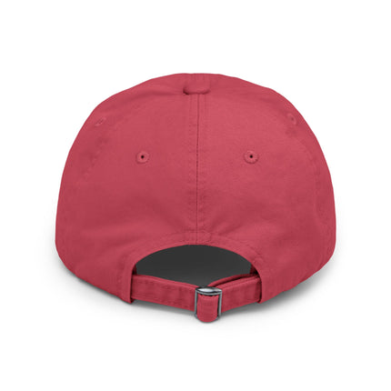 Unisex Distressed Cap mit Typografie-Motiven 