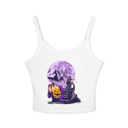 Halloween-Themen Damen Spaghetti Strap Tank Top 