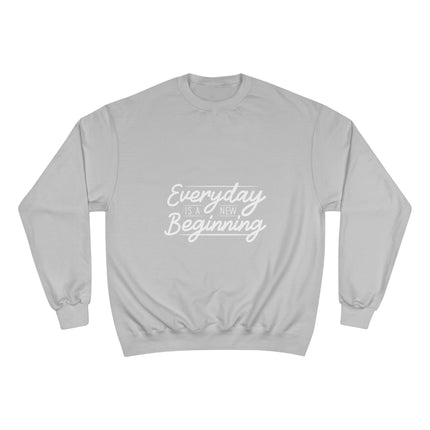 Champion-Sweatshirt mit Typografie-Motiv