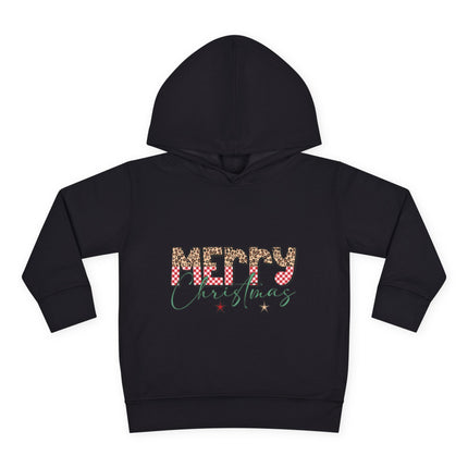 Christmas themed Toddler Pullover Fleece Hoodie